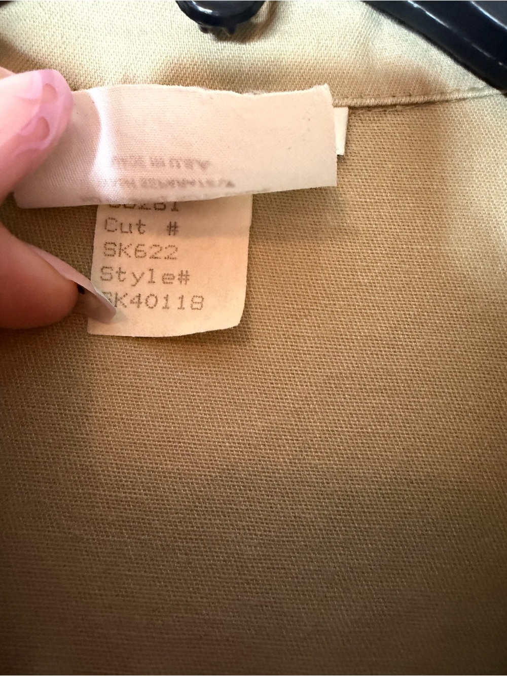 Title: Vintage Real Clothes Saks Fifth Avenue Cotton Shirt & Maxi Skirt Set S/L - Picture 7 of 11